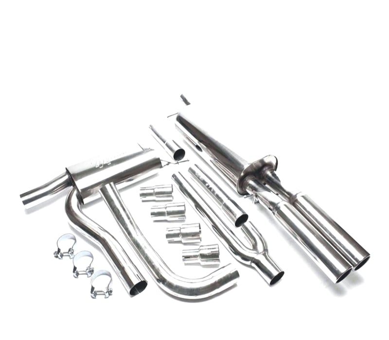 LINHA DE ESCAPE EM INOX AUDI A4 B5
