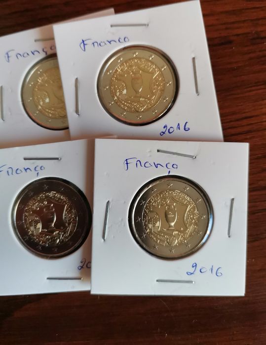 França 2016 - Moeda 2€ UNC - Campeonato da Europa