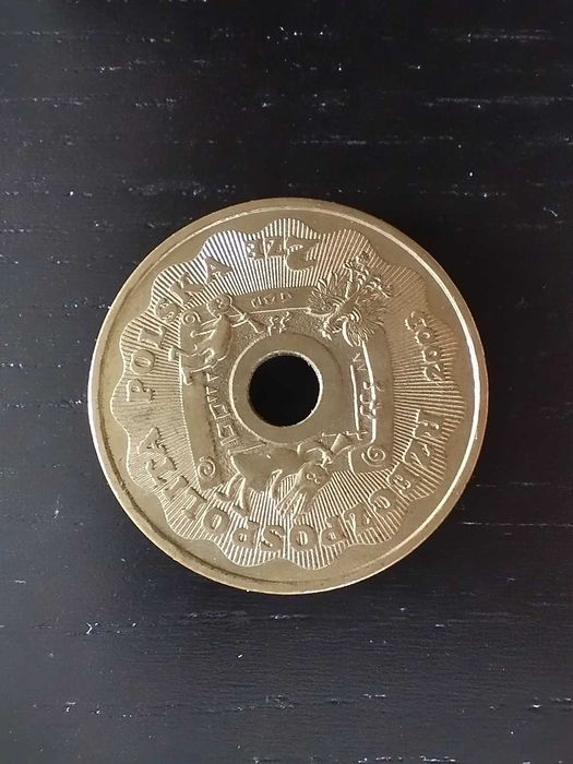Moneta 2zl 10-lecie WOŚP