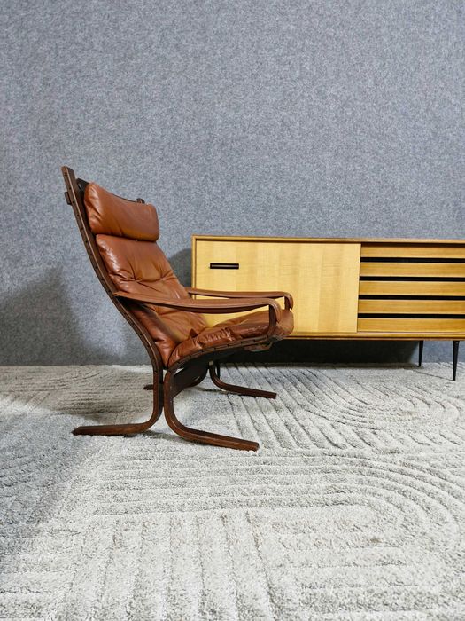 Fotel Siesta Ingmar Relling Westnofa vintage skandynawski lata 60