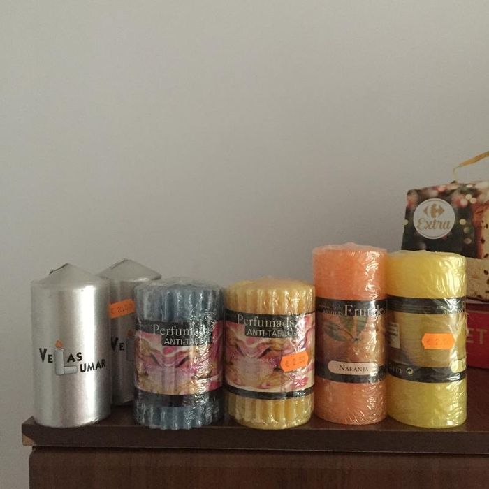 Свічки великі арома та антитабак