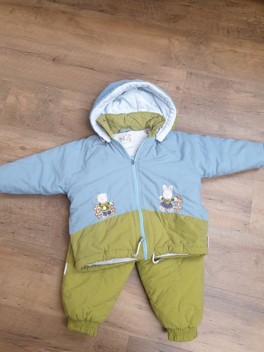 Kurtka + spodnie zimowe chłopięce r.92