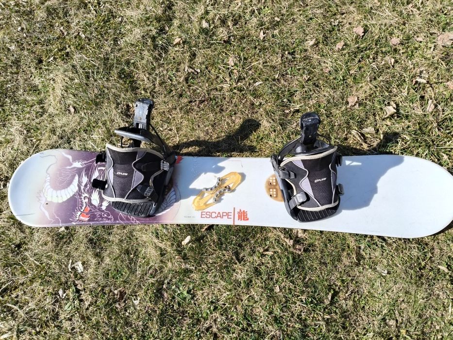 Deska Snowboardowa +buty