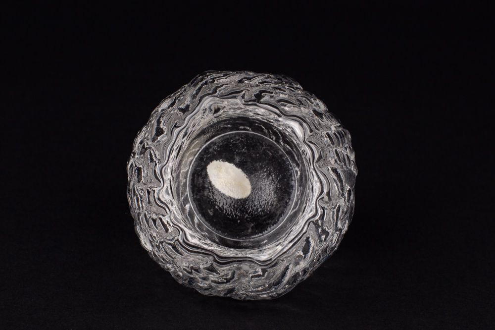 Thomas Rosenthal świecznik kryształowy kula