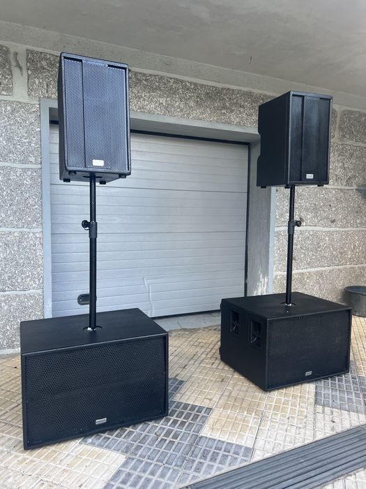 Sistema de som NorteSound 3000Rms