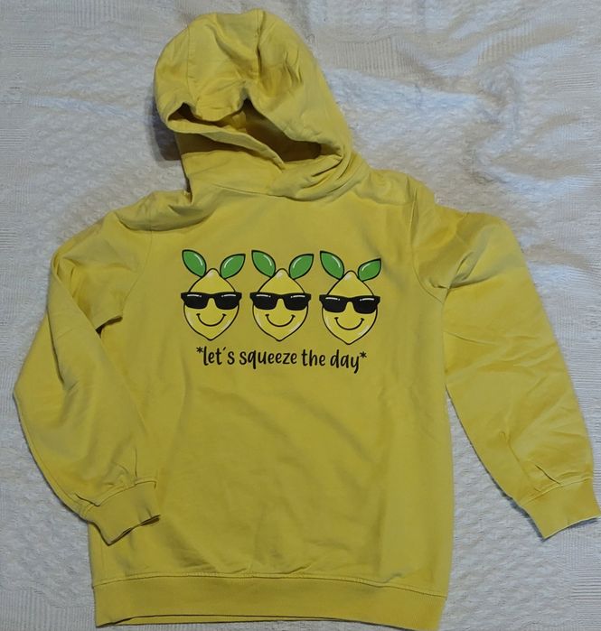 Dziewczęca bluza z kapturem 152/158 cm
