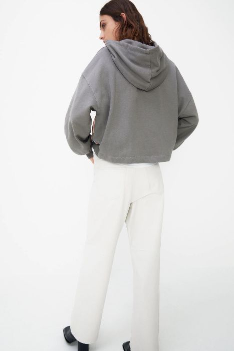 ZARA Luksusow BLUZA ze słoniem DUMBO z kapturem M