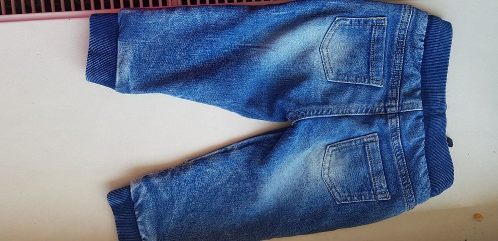 Spodnie jeansowe dla chlopca rozmiar 80