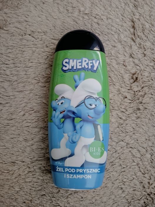 Żel-szampon motyw Smerfy