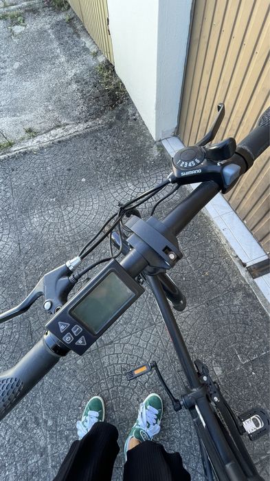 Bicicleta elétrica dobrável RKS DOBRÁVEL.