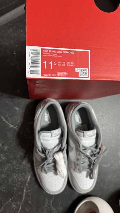 Nike Dunk Low Retro SE „Light Pumice” rozmiar 45.5 wkładka 29.5 cm