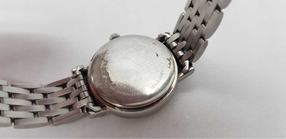 Luksusowy Zegarek - ATLANTIC SEACREST LAZUR-Szafirowe Szkło