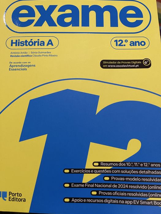 Livro preparacao exame Historia A