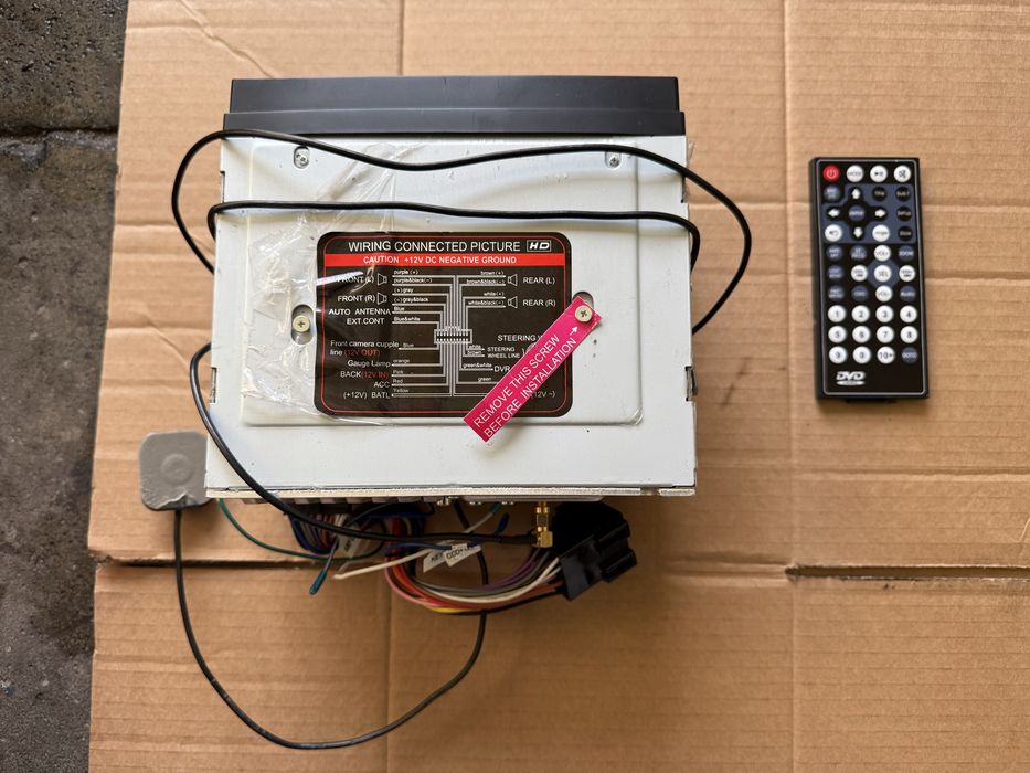 Radio z pilotem - sprawne