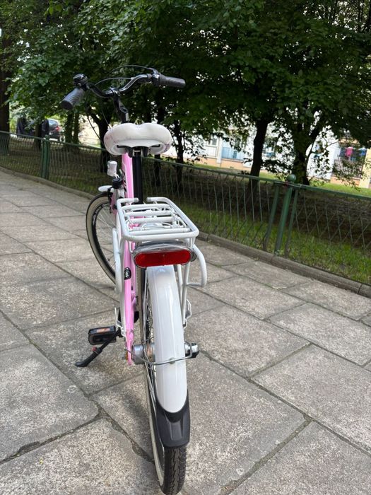 Rower młodzieżowy 24" różowy