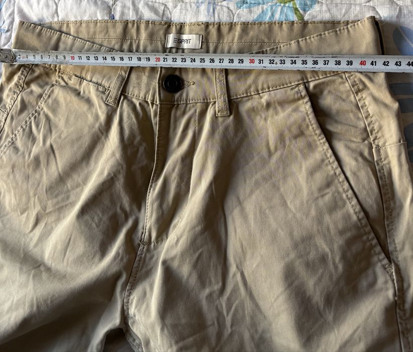 Штани Esprit літні бавовняні 30/32 slim fit