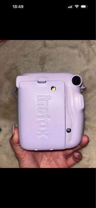 Instax 11 mini fioletowy w zestawie