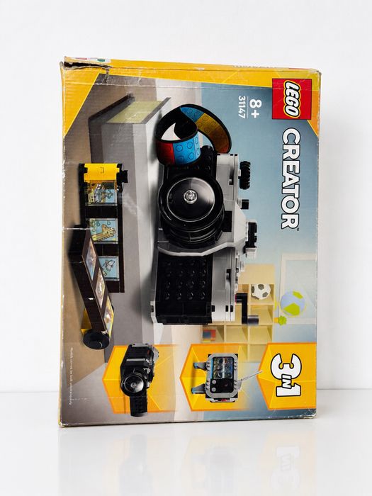 Конструктор лего LEGO Creator 3в1 Retro Camera 31147 (261 деталь) Оригінал Новий