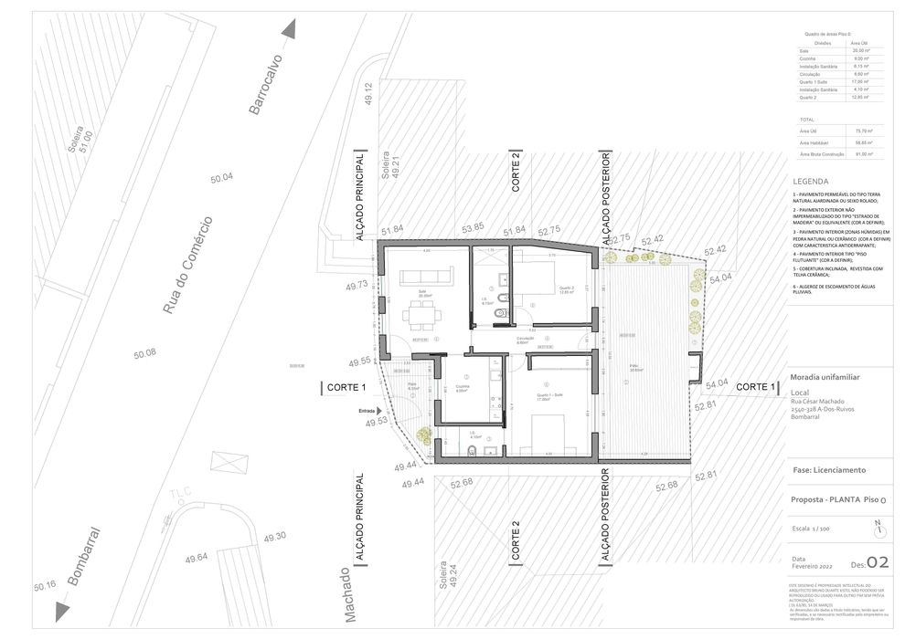 Terreno com projeto aprovado - Bombarral