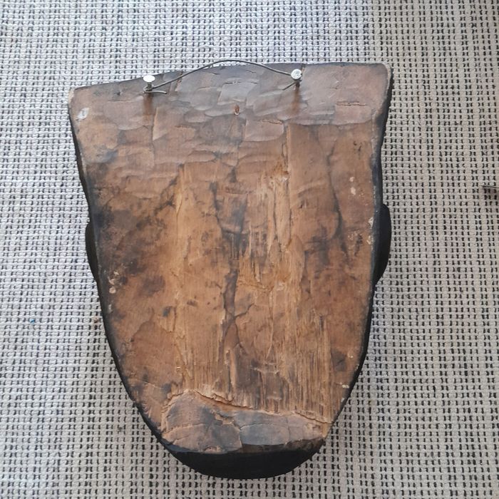 Máscara de madeira africana