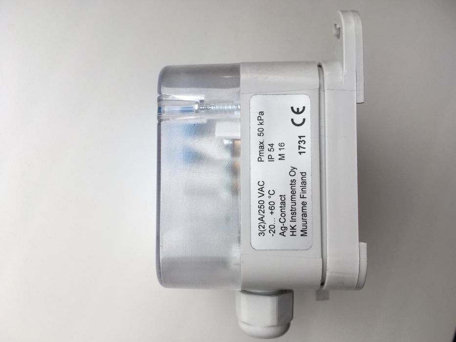PS 500 Реле перепаду тиску, пресостат 30-500 Па, HK Instruments