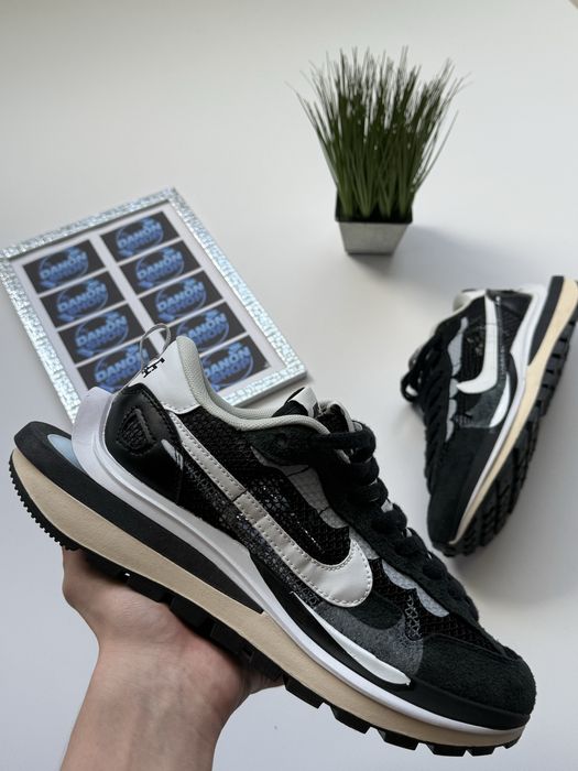 Кросівки nike sacai black/white