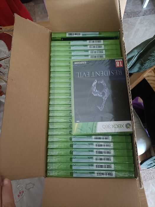 Lote 25 jogos resident evil 6 selados