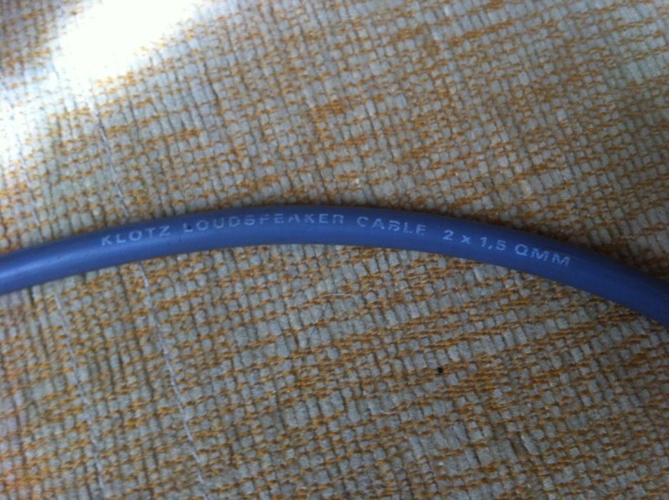 Kabel Klotz Loudspeaker Cabel 2x1,5 qmm - 10 metrów