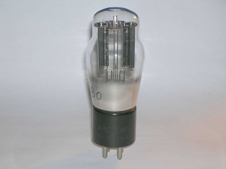 80 válvula electrónica rectificadora Arcturus, testada 100% Ok.
