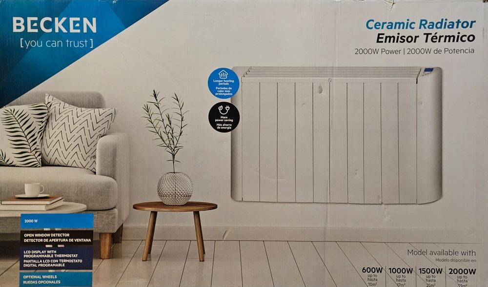 Emissor Cerâmico Becken 2000W - Aquecedor