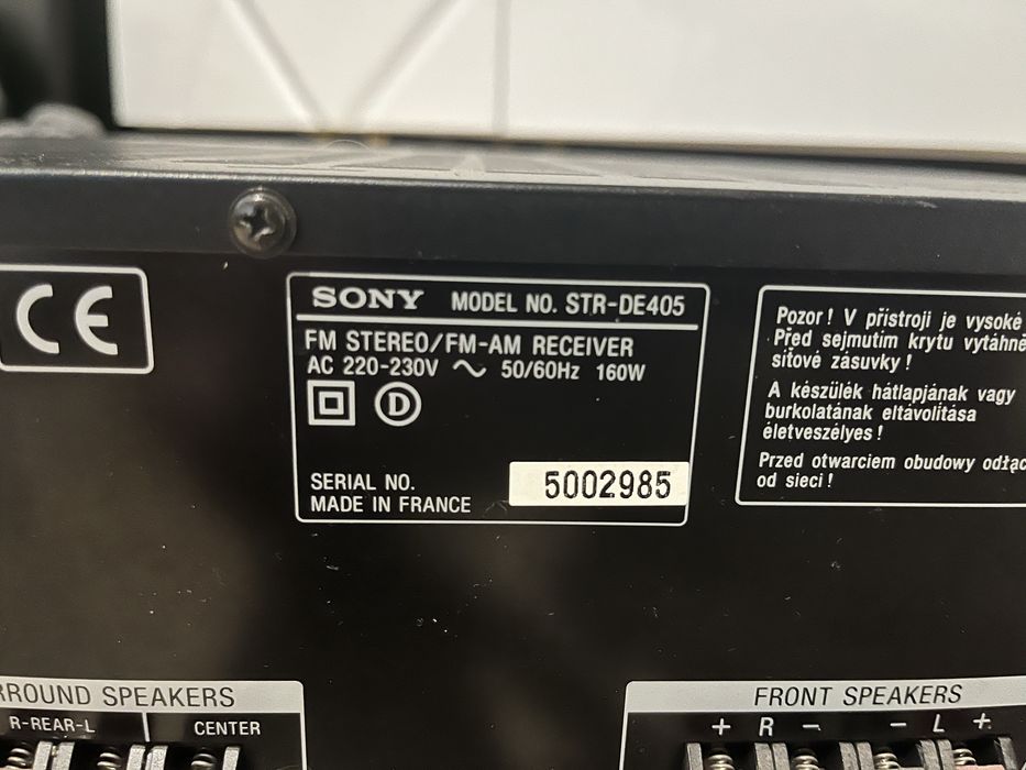 Amplituner Sony STR-DE405