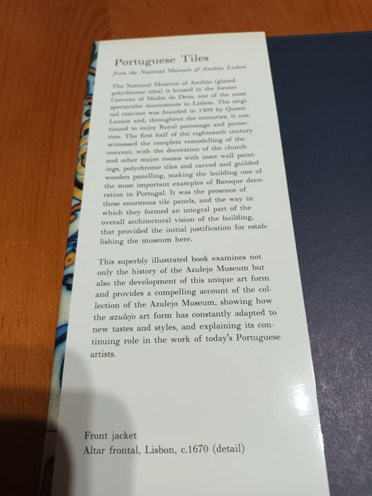 Fabuloso livro de azulejaria  de João Castel- Branco Pereira