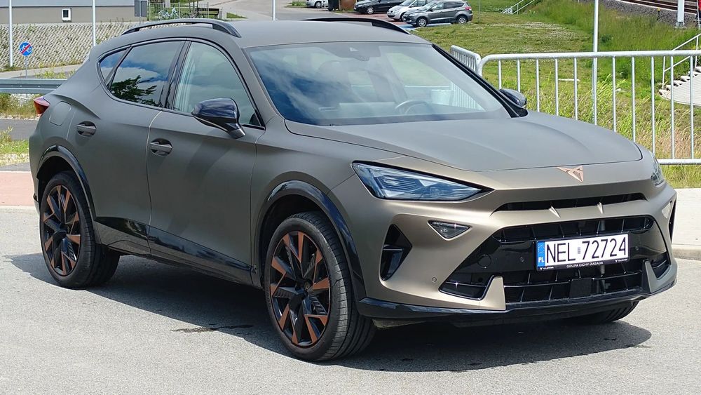 Cupra Formentor SALON PL! Sennheiser Ledy Fotele z pamięcią Pakiet VZ5