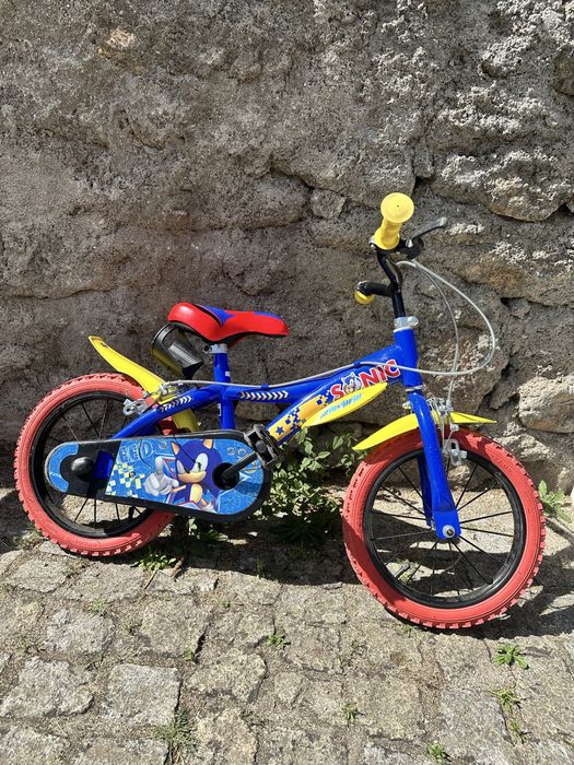 Bicicleta Criança Sonic 12” – 3+ Anos
