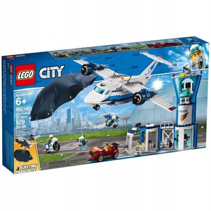 LEGO City 60210 Baza policji powietrznej