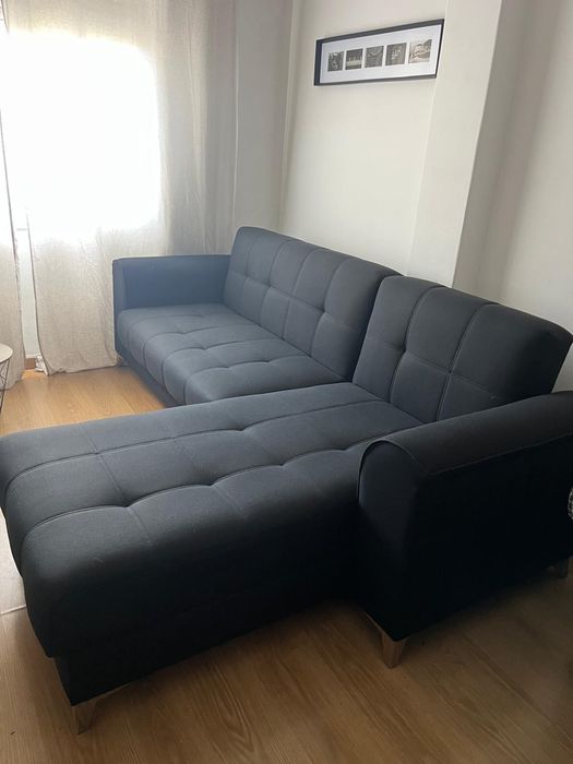 Sofá Cama com arrumação - oferta de higienização