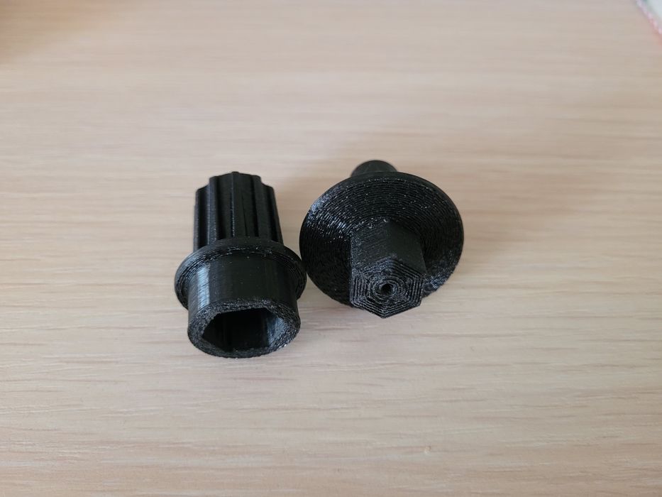 Муфта та втулка корпусу терок овочерізки для м'ясорубки Philips