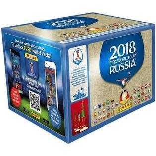Vendo Caixas de 104 Saquetas Mundiais 2018 Panini