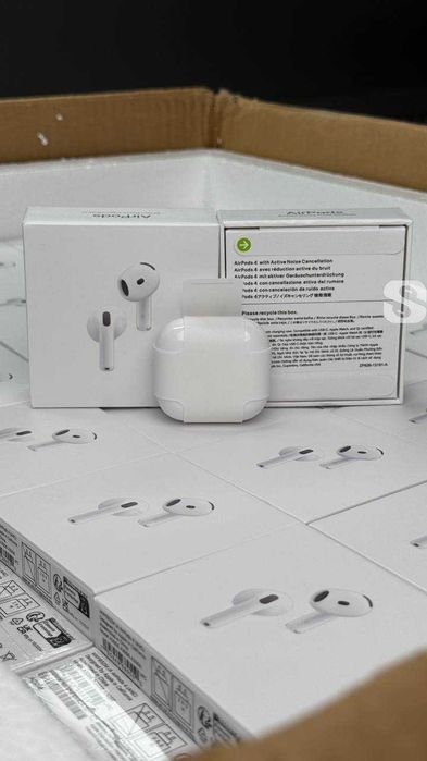 Навушники AirPods 4 (Premium Quality) Дроп/Опт