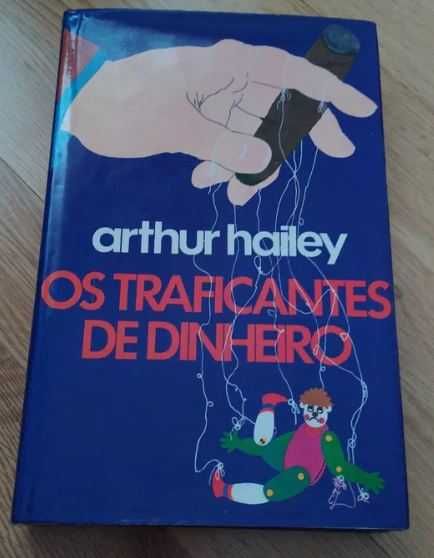 Livro "Os Traficantes de Dinheiro" de Arthur Hailey