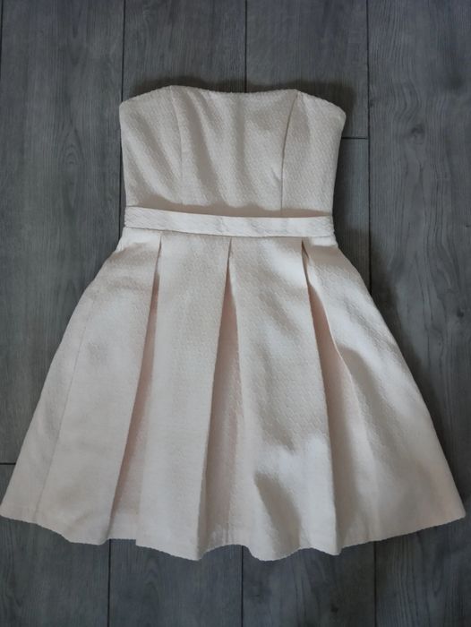 Sukienka pudrowy róż, Koton, r. XS (34)