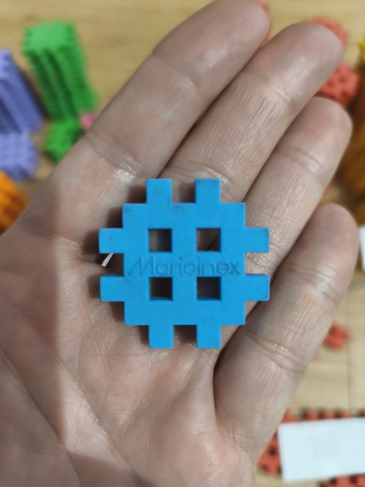 Klocki wafle Marioinex