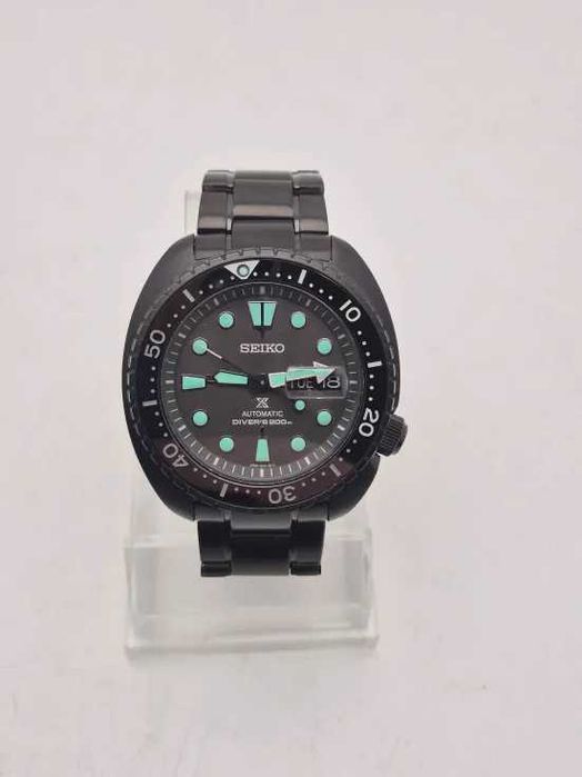 Zegarek Męski Seiko Prospex Night Vision Turtle SRPK43K1 Full Set