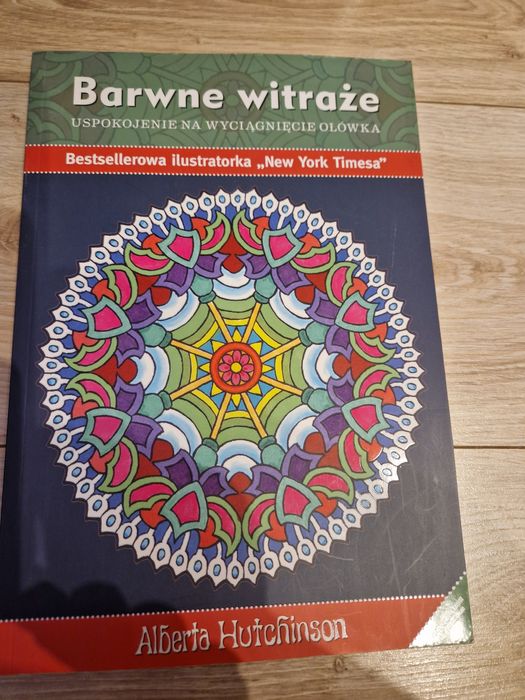 Barwne witraże mandale