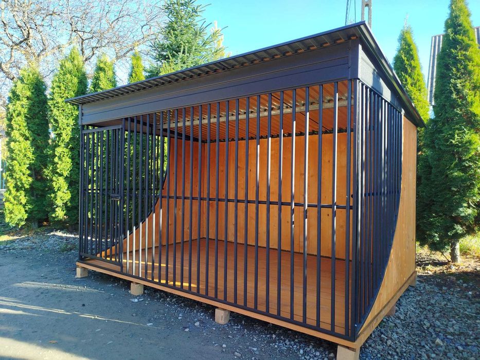 Nowoczesny kojec klatka box dla psa 3x2