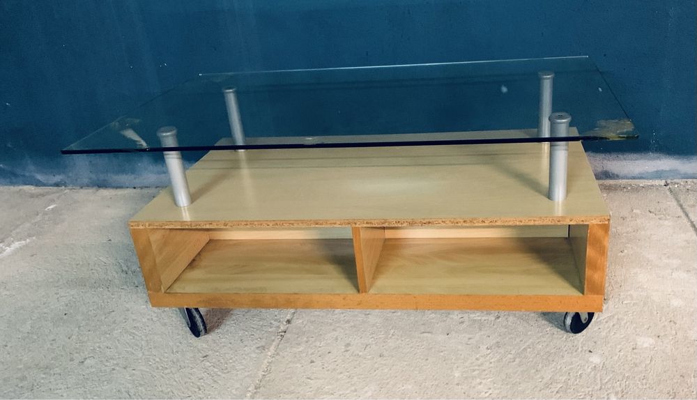 Mesa sala estilo industrial