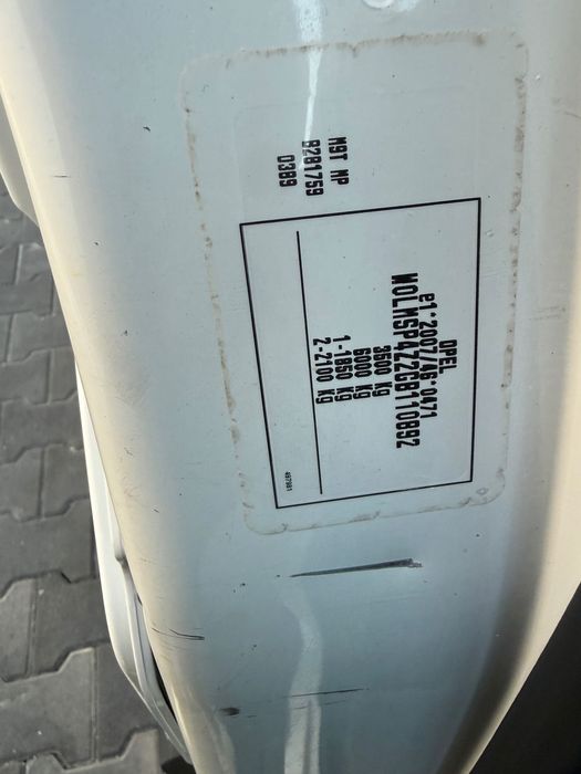 Opel Movano wywrotka, doka brygadówka, 7 osobowy. klima master, sprinter