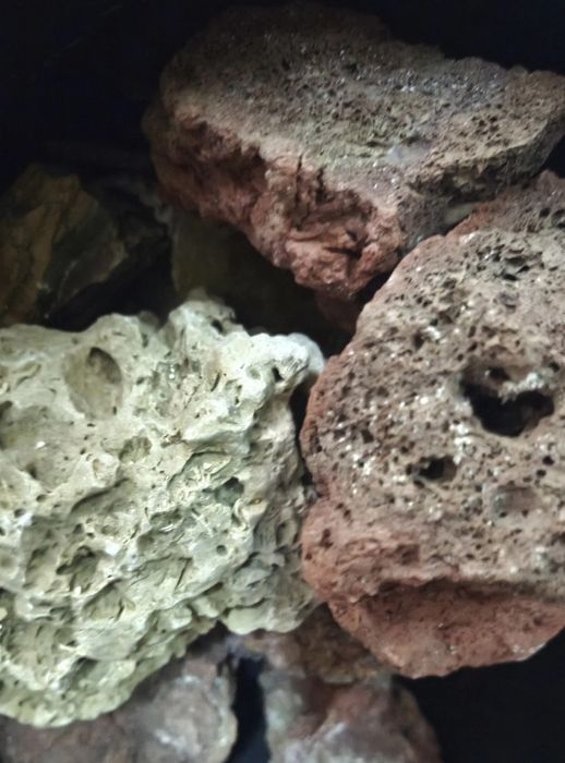 Pedras para aquário