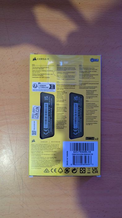Corsair DDR5 32GB 6000MHz CL36
