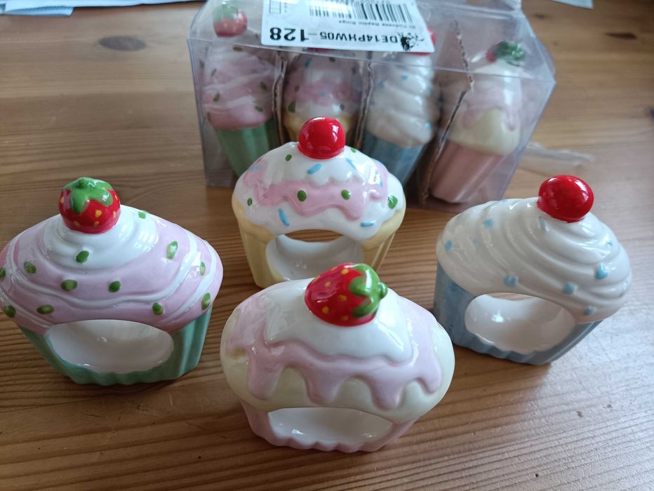 Ceramiczne obrączki ringi na serwetki z Westwing